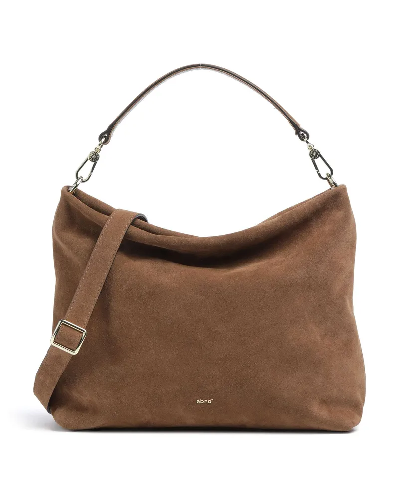 Abro Beuteltasche Suede Kaia in braun Braun