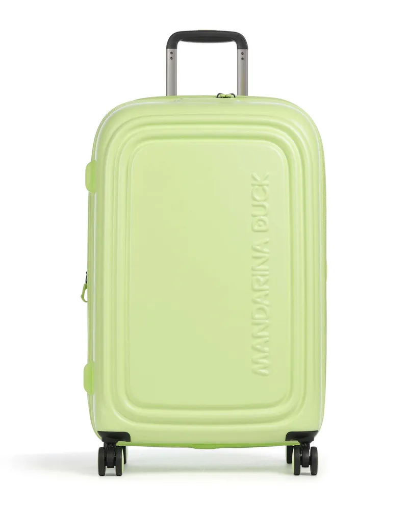 Mandarina Duck 4-Rollen Trolley Logoduck+ in grün Grün