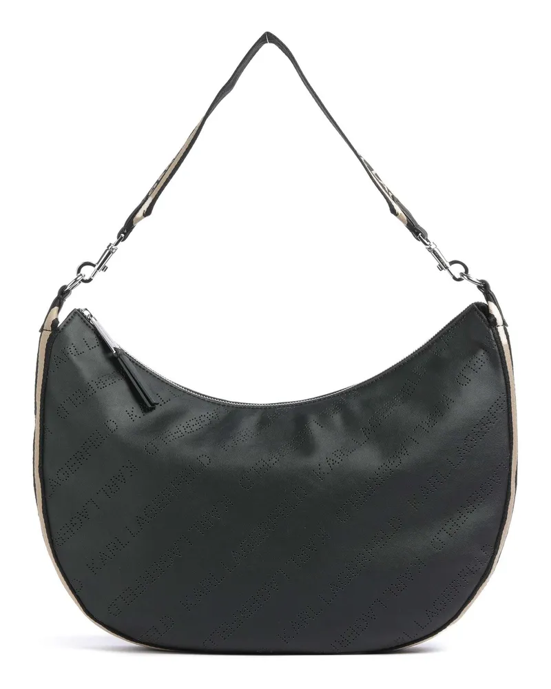 Karl Lagerfeld Beuteltasche K/Moon Medium in schwarz Schwarz