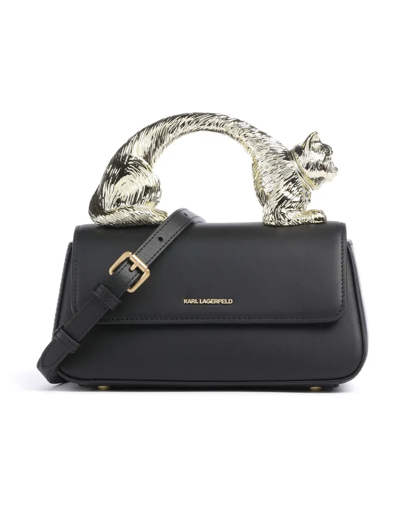 Karl Lagerfeld Handtasche K/Ikon Choupette in schwarz Schwarz