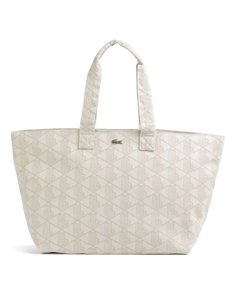 Lacoste Shopper Summer Pack in elfenbein Beige