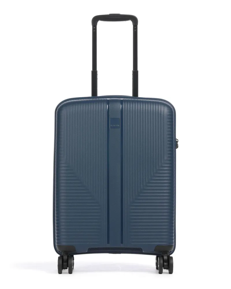 Travelite 4-Rollen Trolley Air Stripe in blau Blau