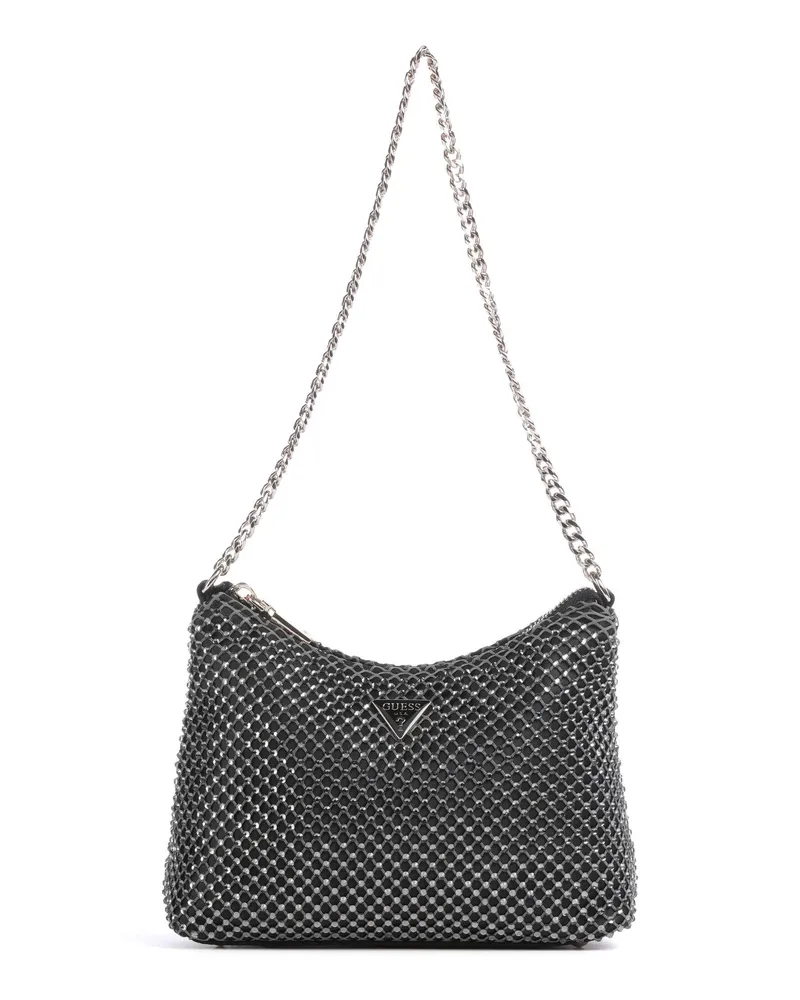 Guess Schultertasche Zalina in schwarz Schwarz