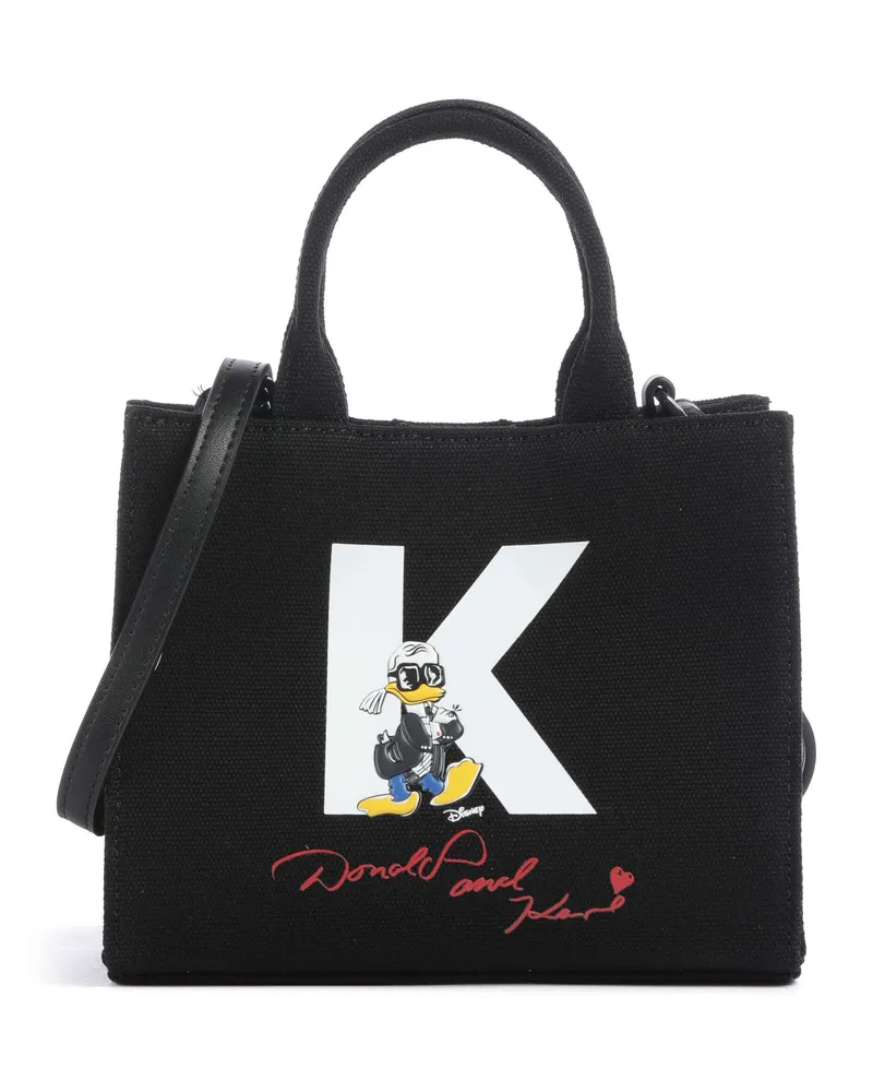 Karl Lagerfeld Umhängetasche KL x Disney Mini in schwarz Schwarz