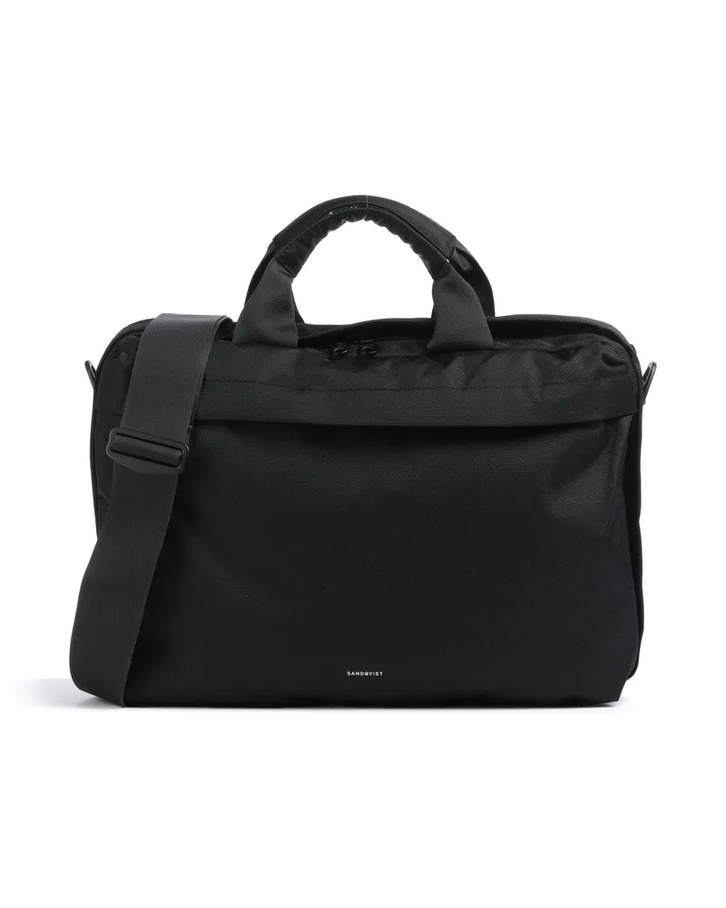 Sandqvist Aktentasche Go in schwarz Schwarz