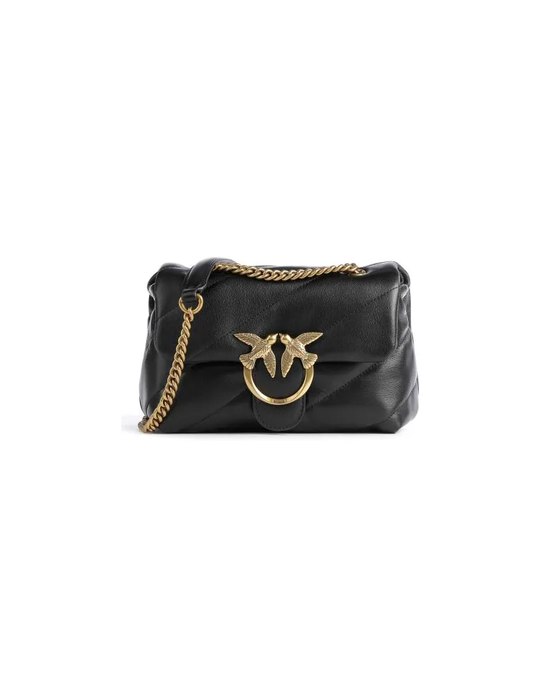 Pinko Love Puff Mini Schultertasche schwarz Schwarz