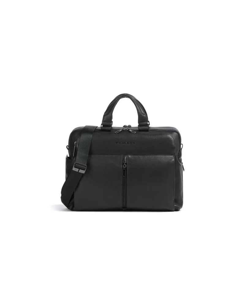 Piquadro Aktentasche schwarz Schwarz