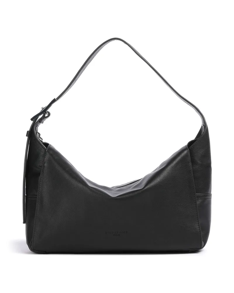 Liebeskind Beuteltasche Lou 2 3D Leather M in schwarz Schwarz
