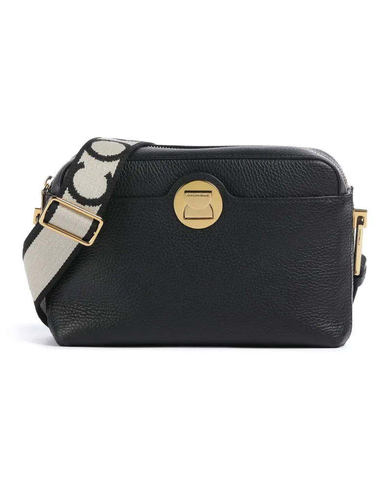 Coccinelle Umhängetasche Liya Signature in schwarz Schwarz