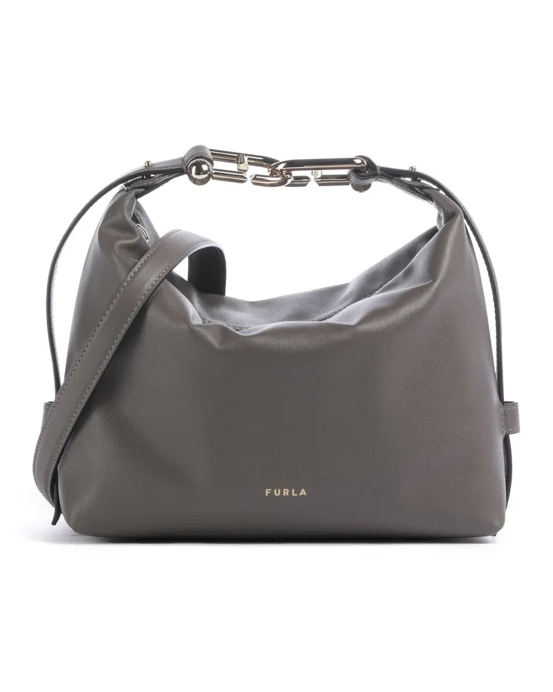 Furla Handtasche Tonie Mini in grau Grau