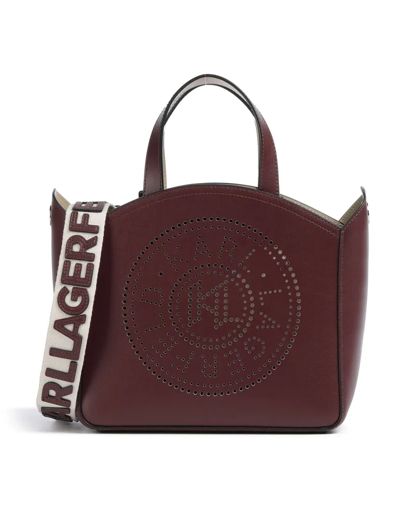Karl Lagerfeld Handtasche K/Circle Small in rot Rot
