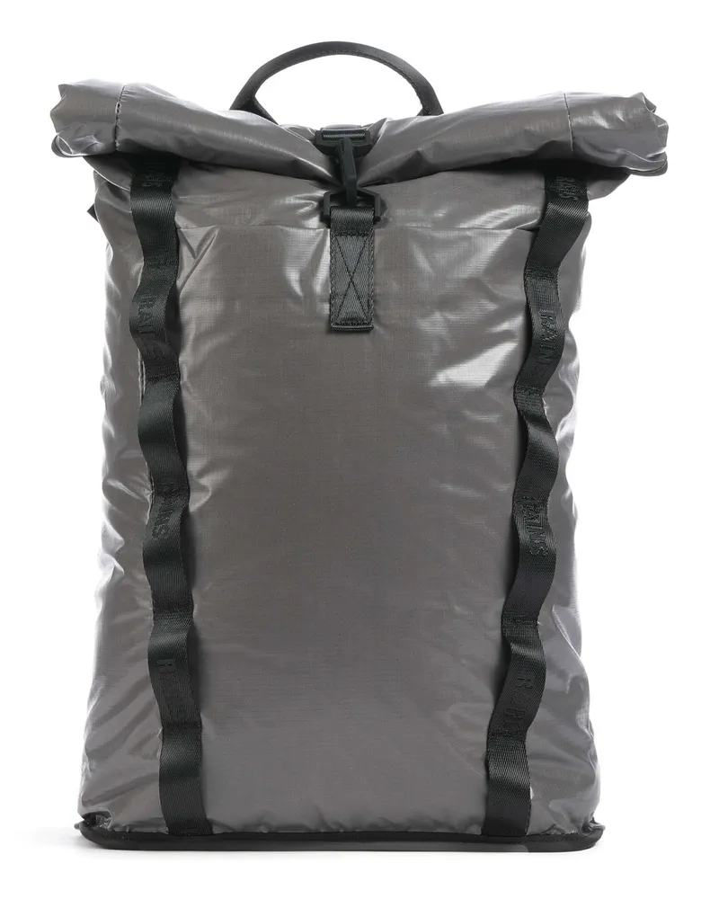 RAINS Rolltop Rucksack Sibu in grau Grau
