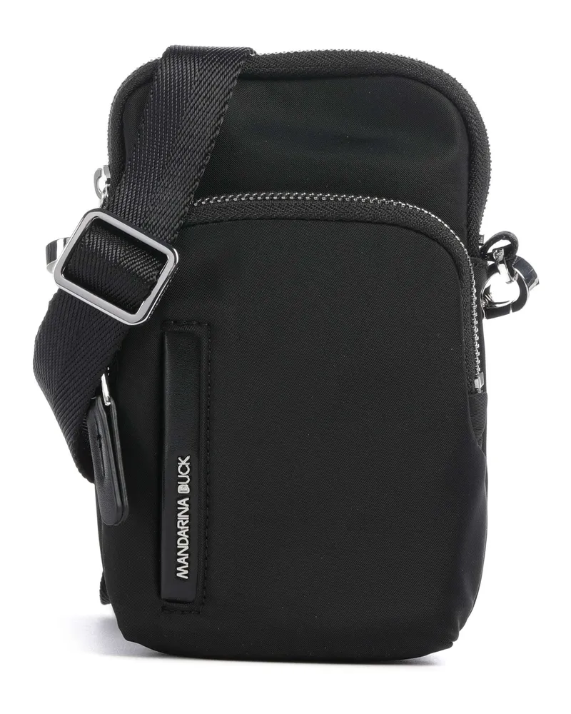 Mandarina Duck Handytasche Hunter in schwarz Schwarz