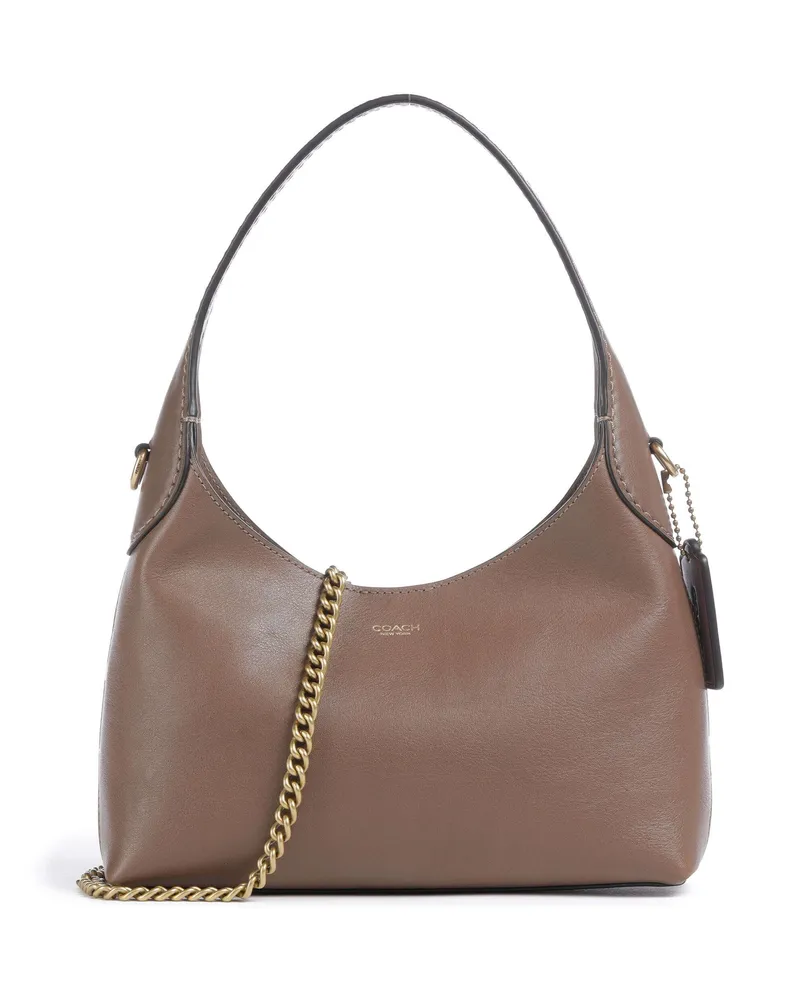 Coach Schultertasche Brooklyn 23 in grau Grau