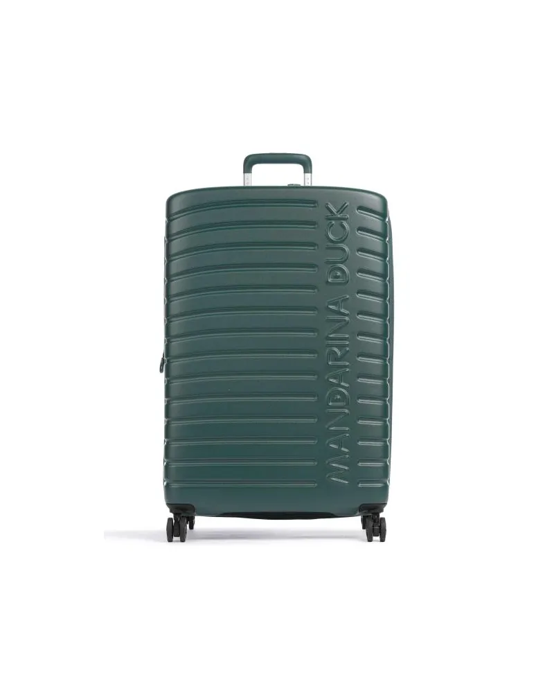 Mandarina Duck Flyduck 4-Rollen Trolley dunkelgrün Grün