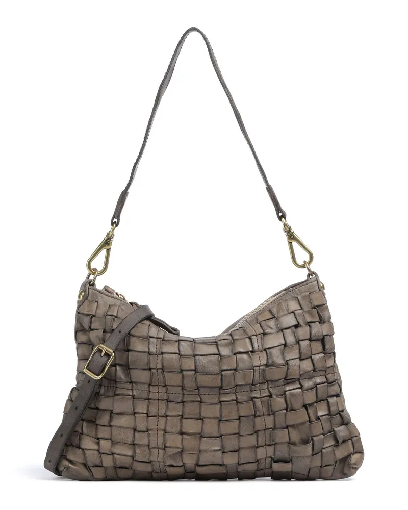 Campomaggi Schultertasche in grau Grau