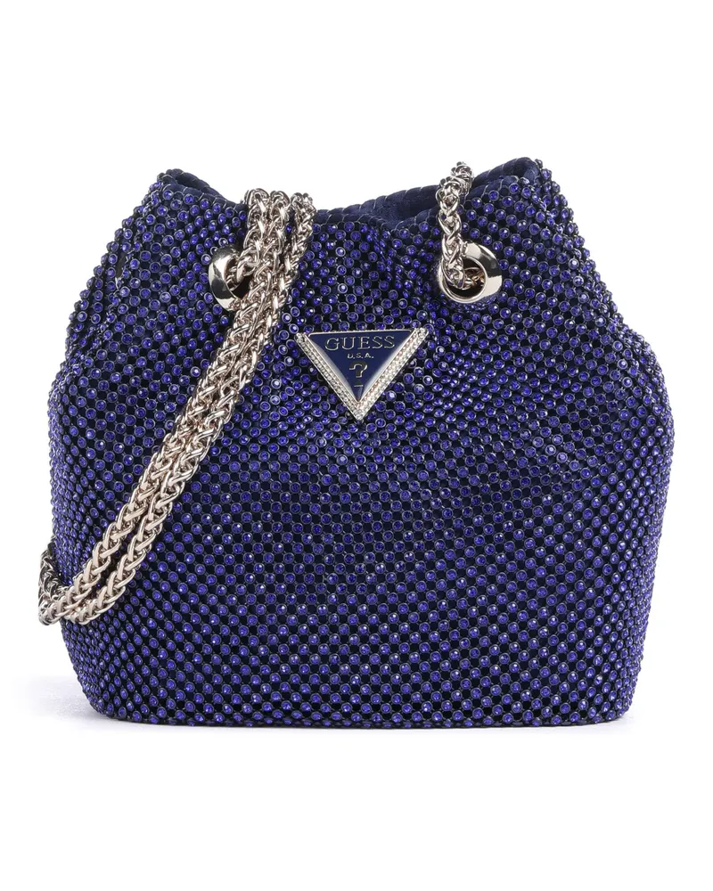 Guess Schultertasche Zalina in blau Blau