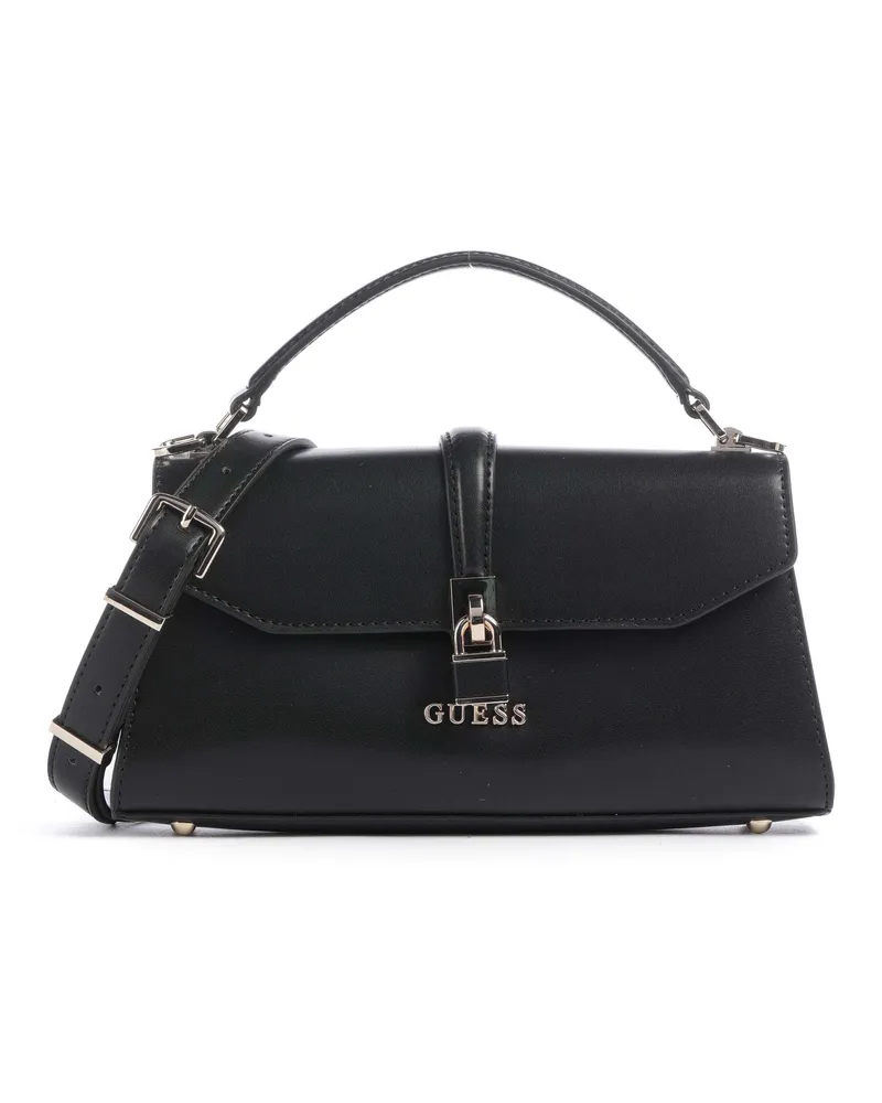 Guess Handtasche Queensland in schwarz Schwarz
