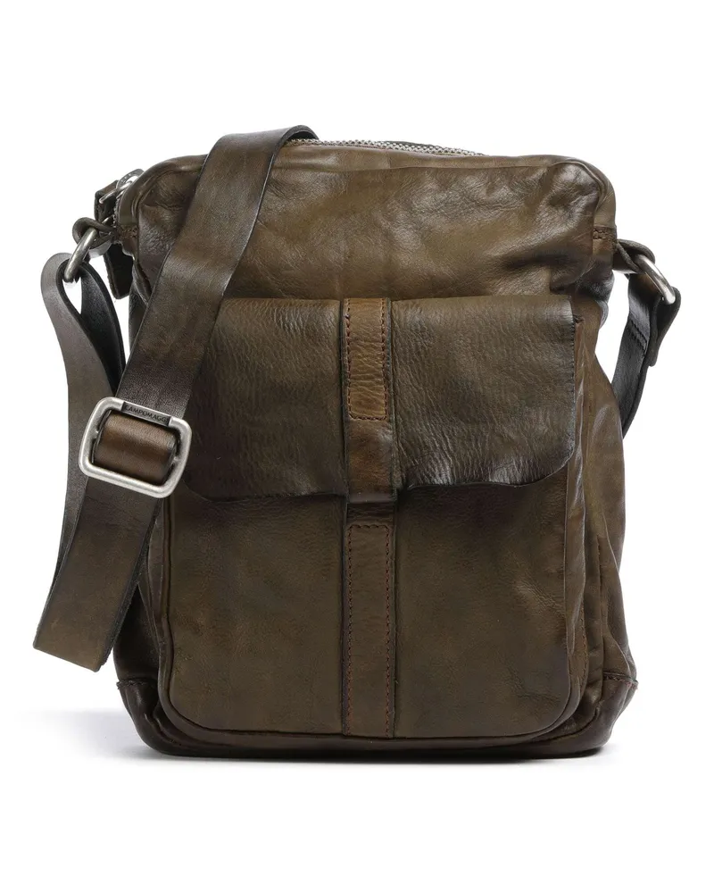 Campomaggi Umhängetasche in oliv Oliv