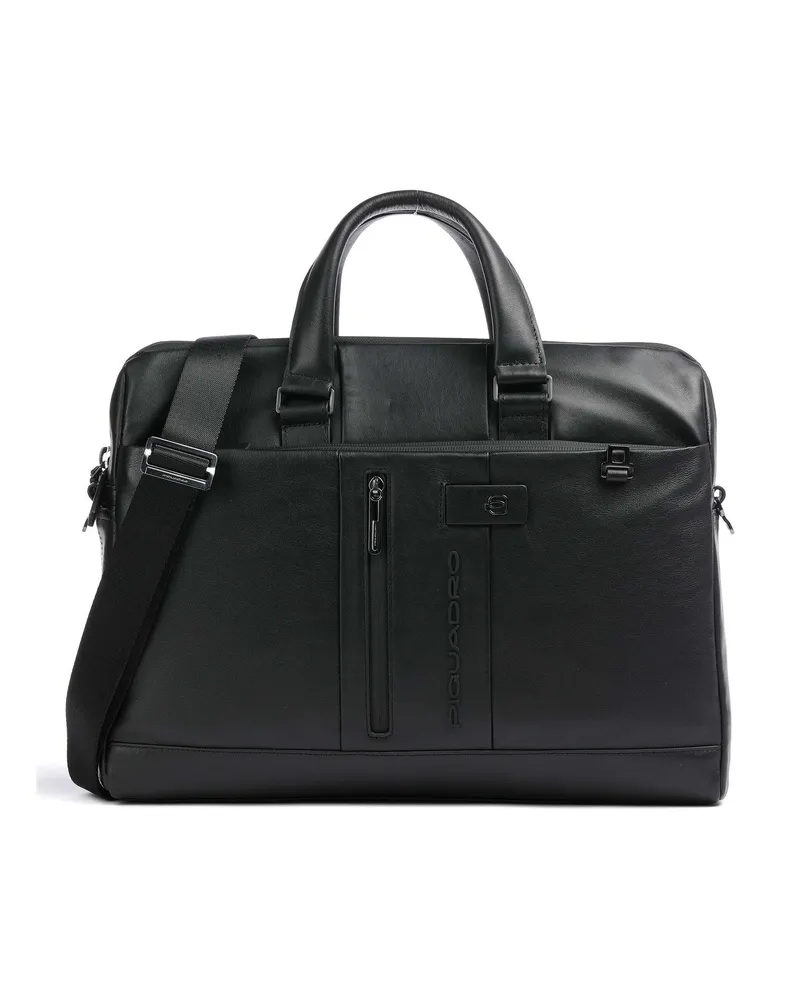 Piquadro Aktentasche Urban in schwarz Schwarz