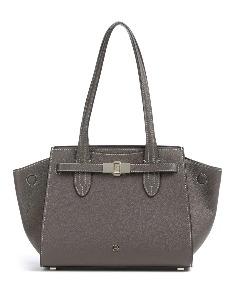Aigner Schultertasche Farah M in grau Grau