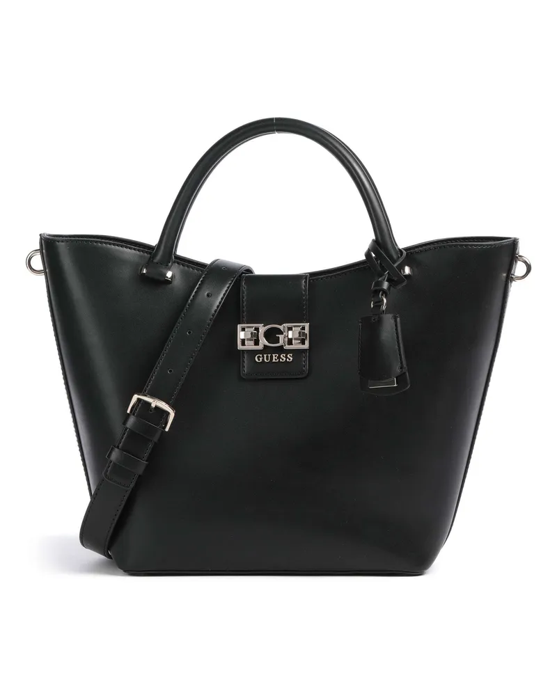 Guess Handtasche Jane in schwarz Schwarz