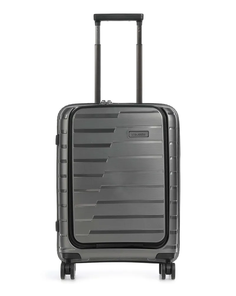 Travelite 4-Rollen Trolley Air Base in grau Grau