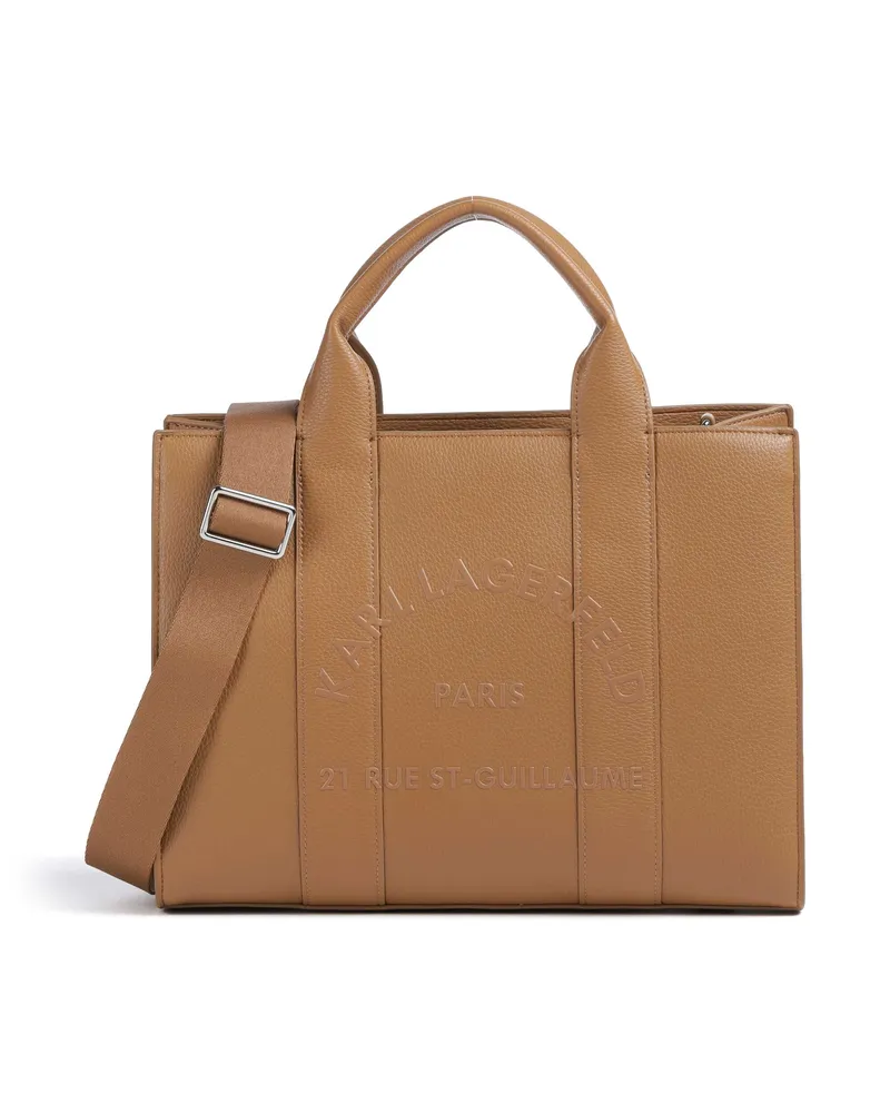 Karl Lagerfeld Handtasche K/Rue St Guillaume Medium in braun Braun