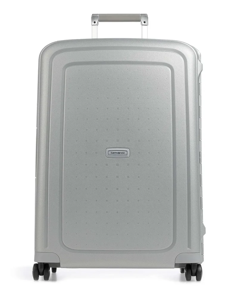 Samsonite 4-Rollen Trolley SCure in silber Silber