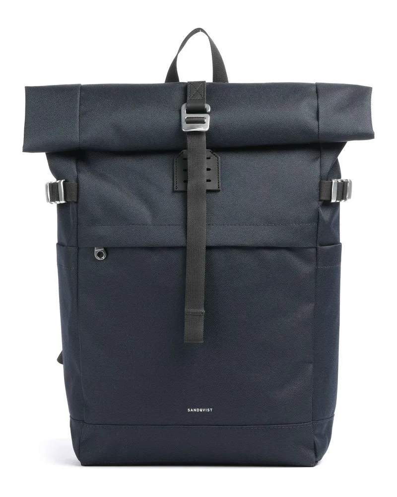 Sandqvist Rolltop Rucksack Icon M in blau Blau