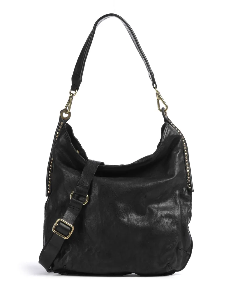 Campomaggi Beuteltasche in schwarz Schwarz