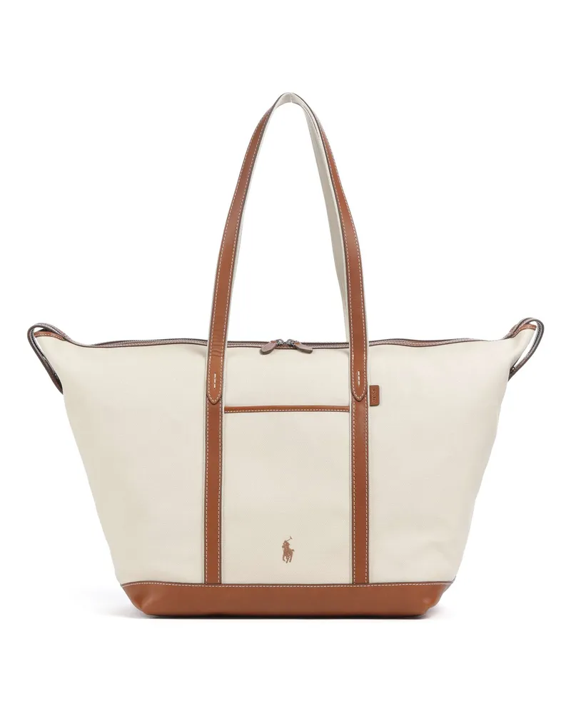 Ralph Lauren Shopper Canvas Large in beige Beige