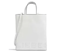 Paper Bag Logo Carter M Handtasche weiß