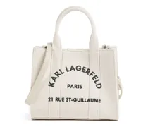 Umhängetasche K/Rue St Guillaume Mini in elfenbein