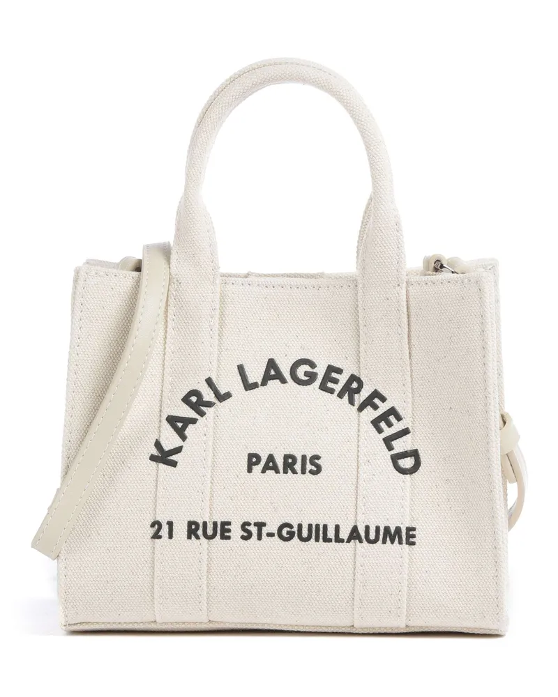 Karl Lagerfeld Umhängetasche K/Rue St Guillaume Mini in elfenbein Beige