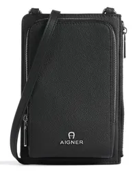 Aigner Fashion Handytasche schwarz Schwarz