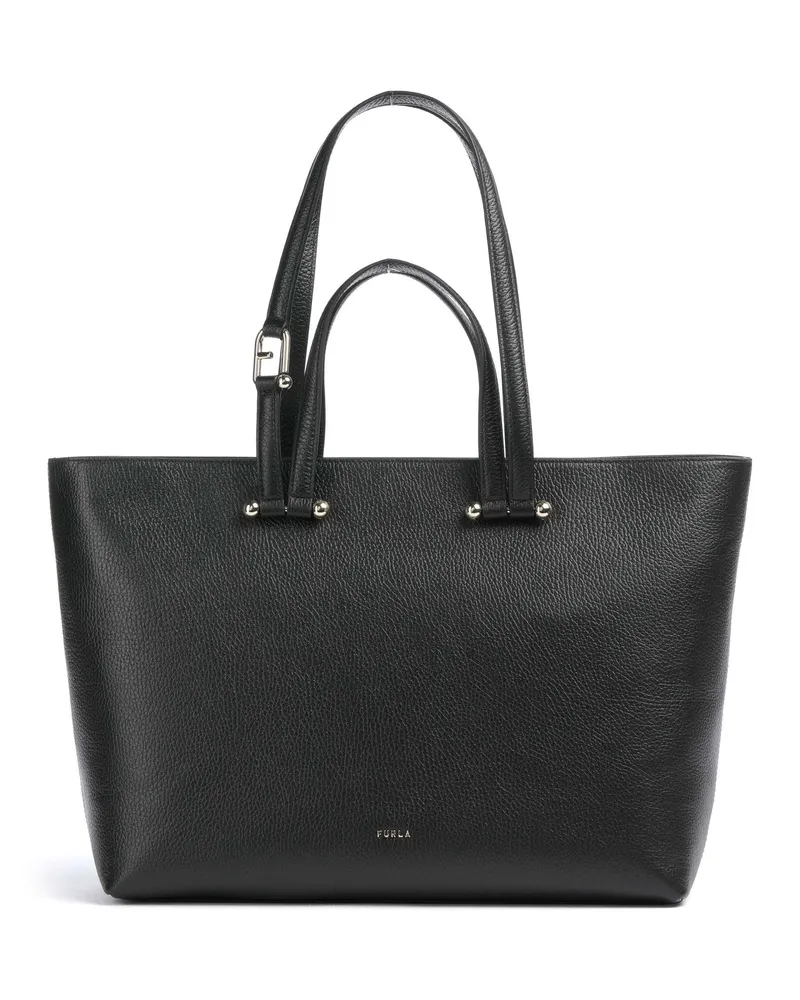 Furla Shopper Duetto L in schwarz Schwarz
