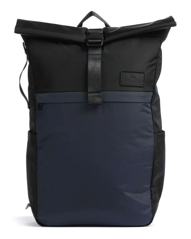 DOUGHNUT Rolltop Rucksack Go Wild Jetpack in schwarz Schwarz