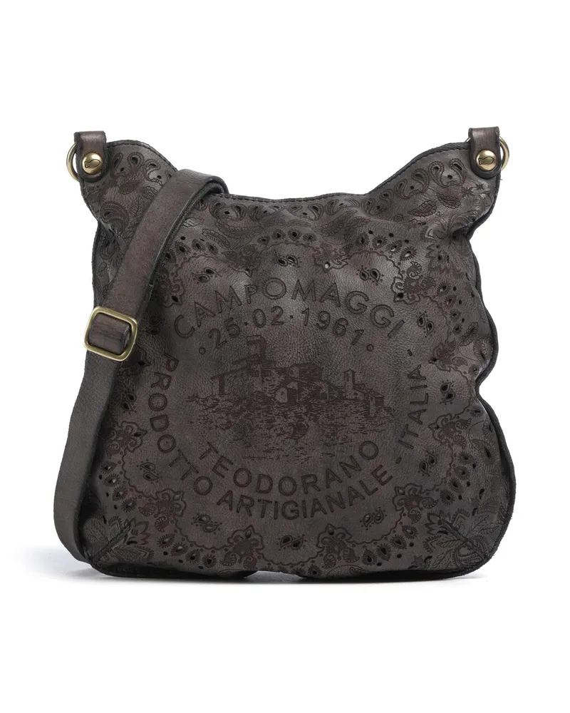 Campomaggi Schultertasche in grau Grau