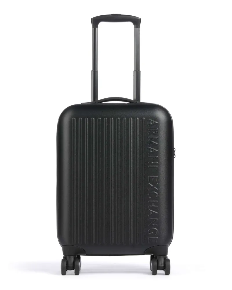 Armani Exchange 4-Rollen Trolley Maui in schwarz Schwarz