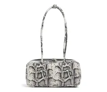 Schultertasche Jil Snake S in elfenbein