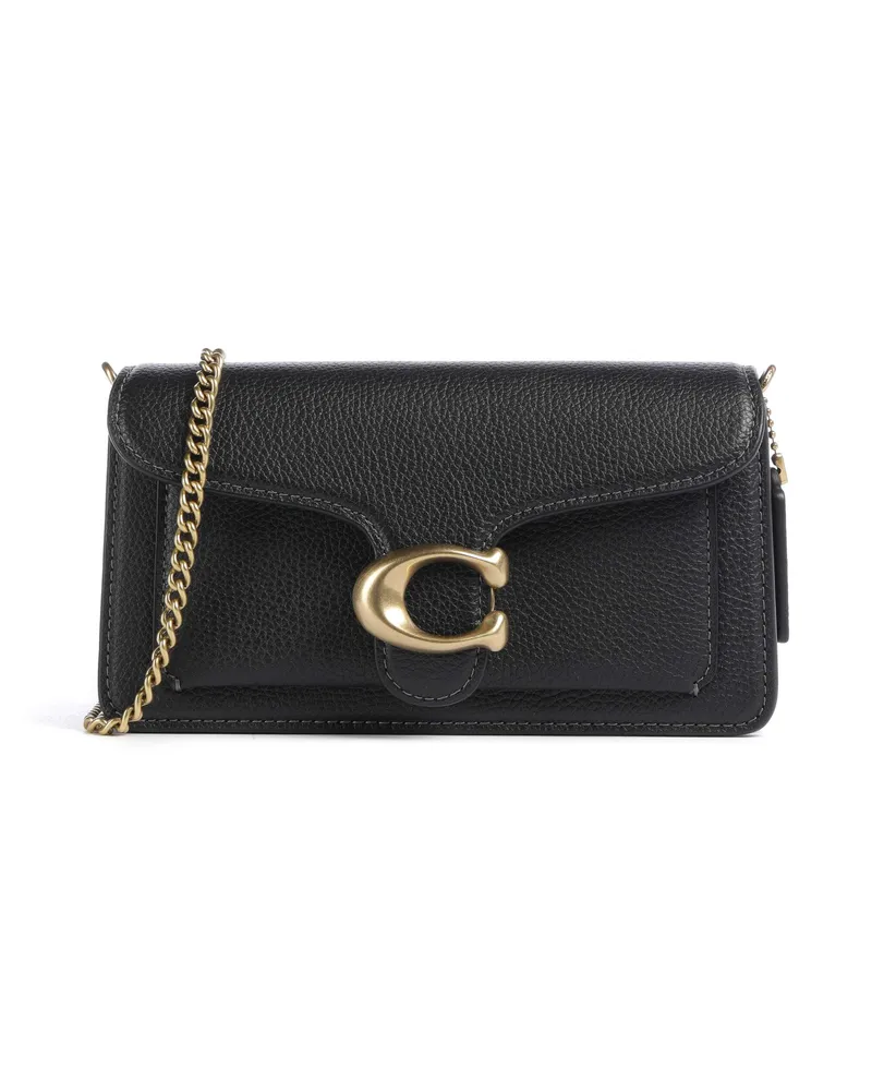 Coach Umhängetasche Tabby Chain 19 in schwarz Schwarz