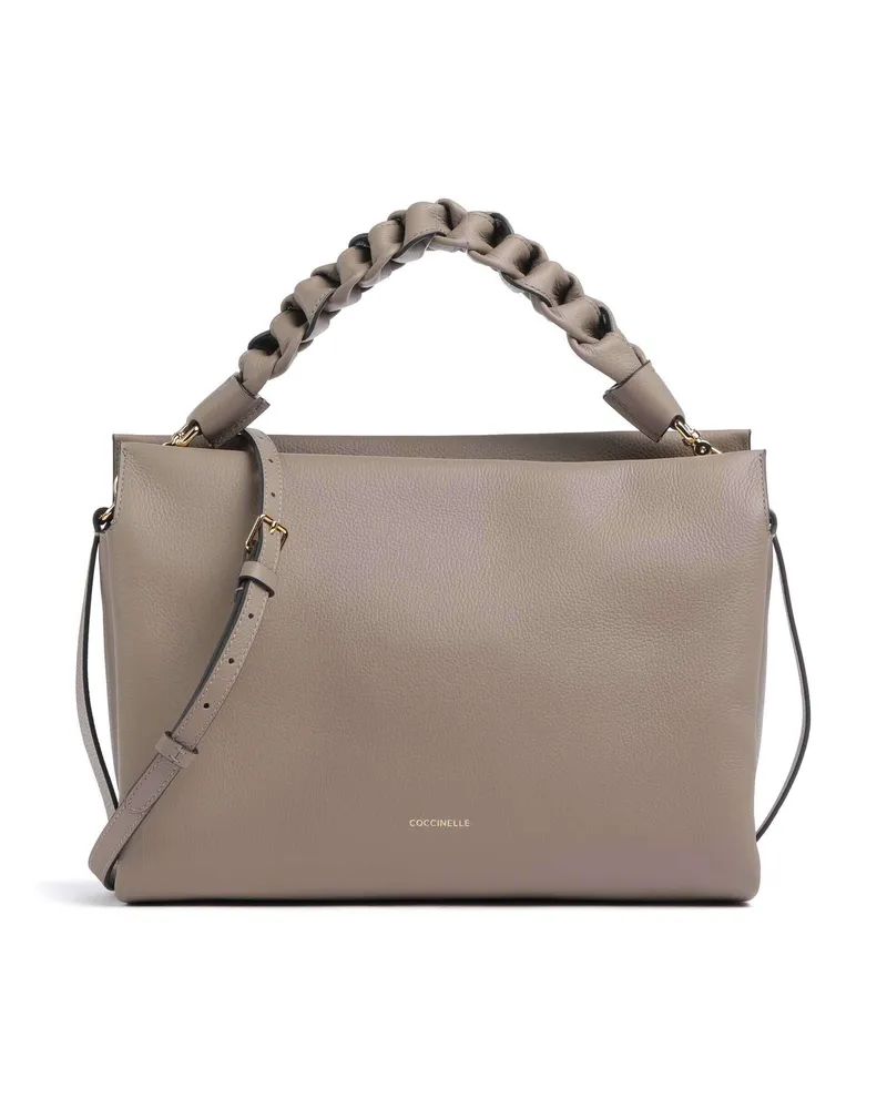 Coccinelle Beuteltasche Boheme Grana Double in grau Grau