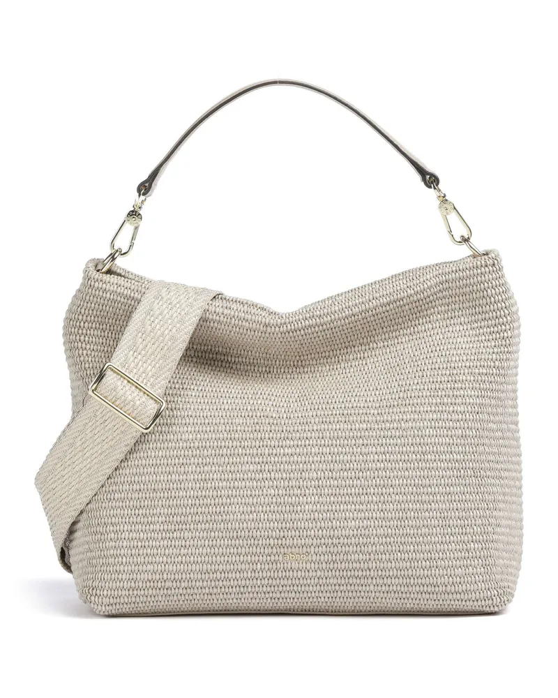 Abro Beuteltasche Raffia Kaia in beige Beige