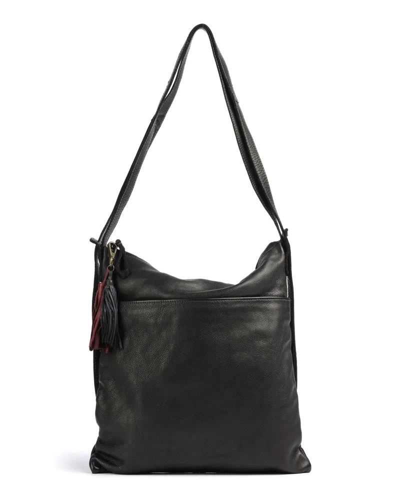 Taschendieb Wien Rucksack-Tasche Kohlmarkt 3 in schwarz Schwarz