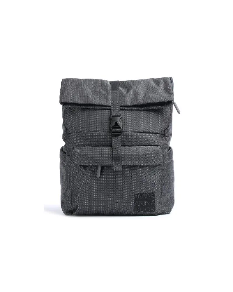 Mandarina Duck District Rolltop Rucksack anthrazit Schwarz