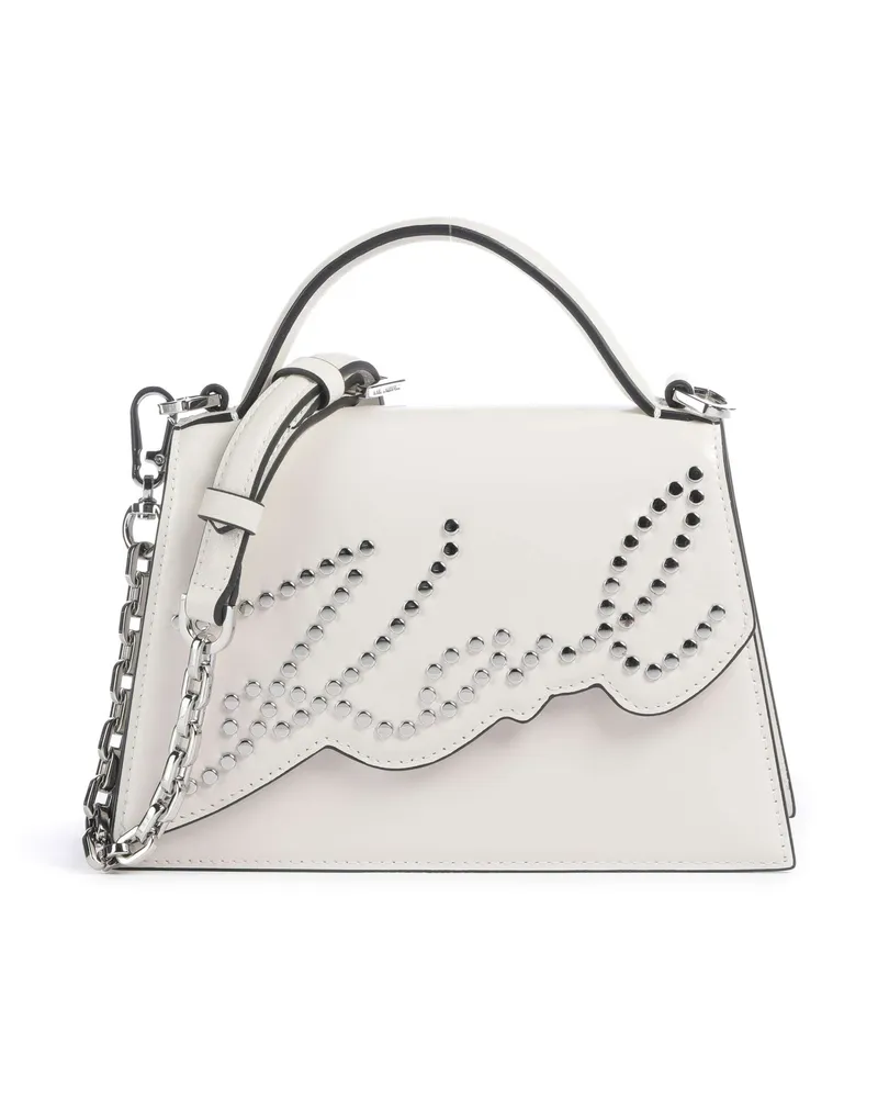 Karl Lagerfeld Handtasche K/Signature 2.0 Small in weiß Weiß