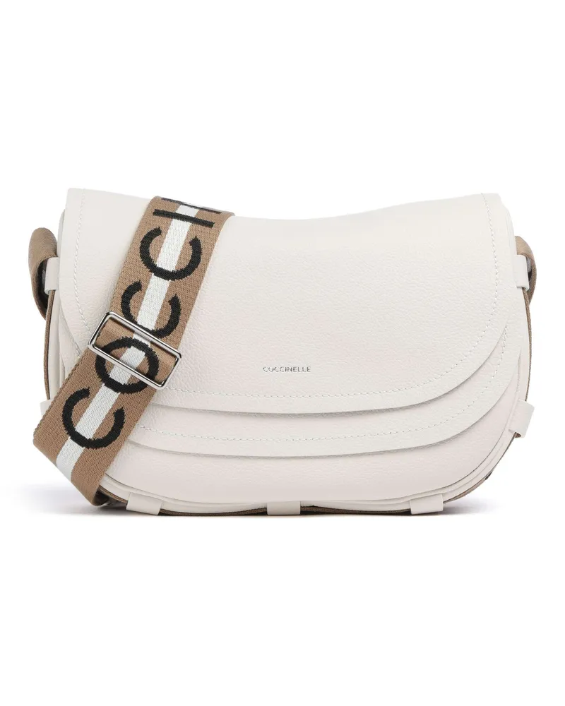 Coccinelle Schultertasche Raquel in weiß Weiß