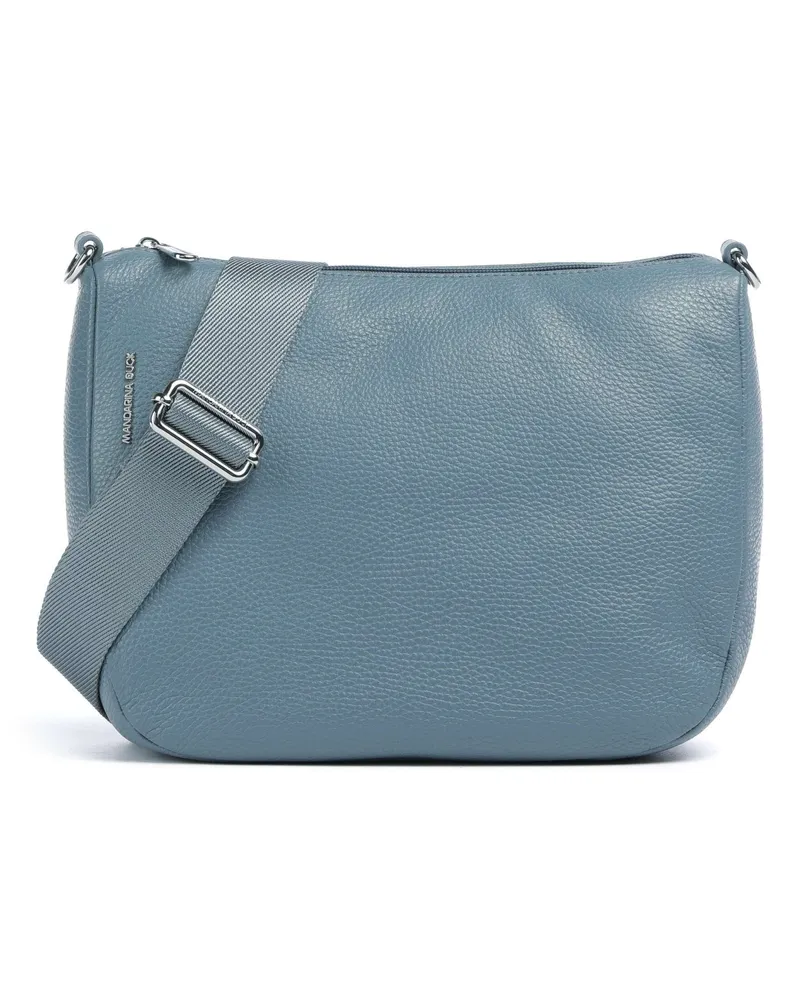 Mandarina Duck Umhängetasche Mellow Leather in blau Blau