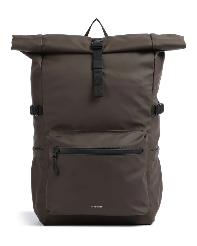 Sandqvist Rolltop Rucksack Stream L in braun Braun